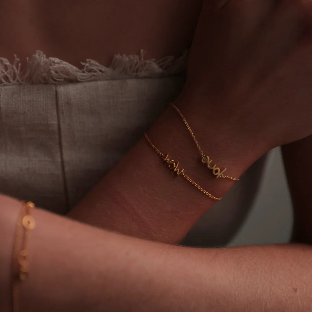 Love Armbånd - Forgyldt