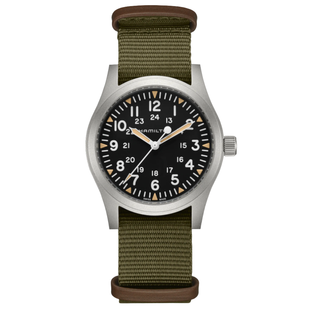 Khaki Field Mechanical H69529933 fra Hamilton