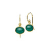 Candy small earring green - Forgyldt fra Izabel Camille