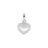 SIERSBØL sølv rhod. vedhæng hjerte fra Siersbøl