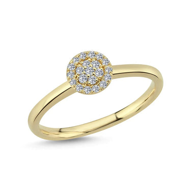 Sia ring med 0,17ct. W-si - 14 kt. fra Nuran