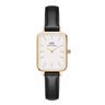 Quadro Sheffield 20x26 mm - Guld/Hvid fra Daniel Wellington