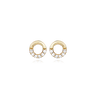 Circle ørestikker - 8 kt. Guld fra Gold Essentials by Plaza