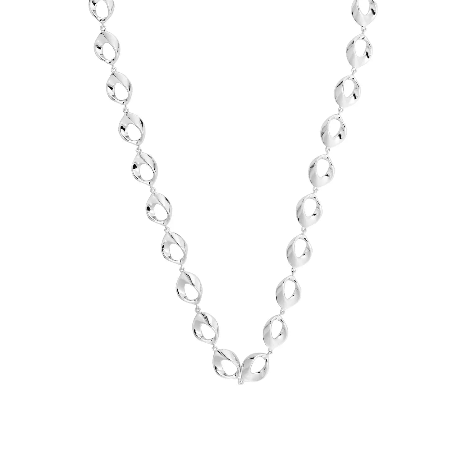 Ocean collier fra Silver Essentials by Plaza