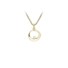 Moon halskæde - 8 kt. Guld fra Gold Essentials by Plaza