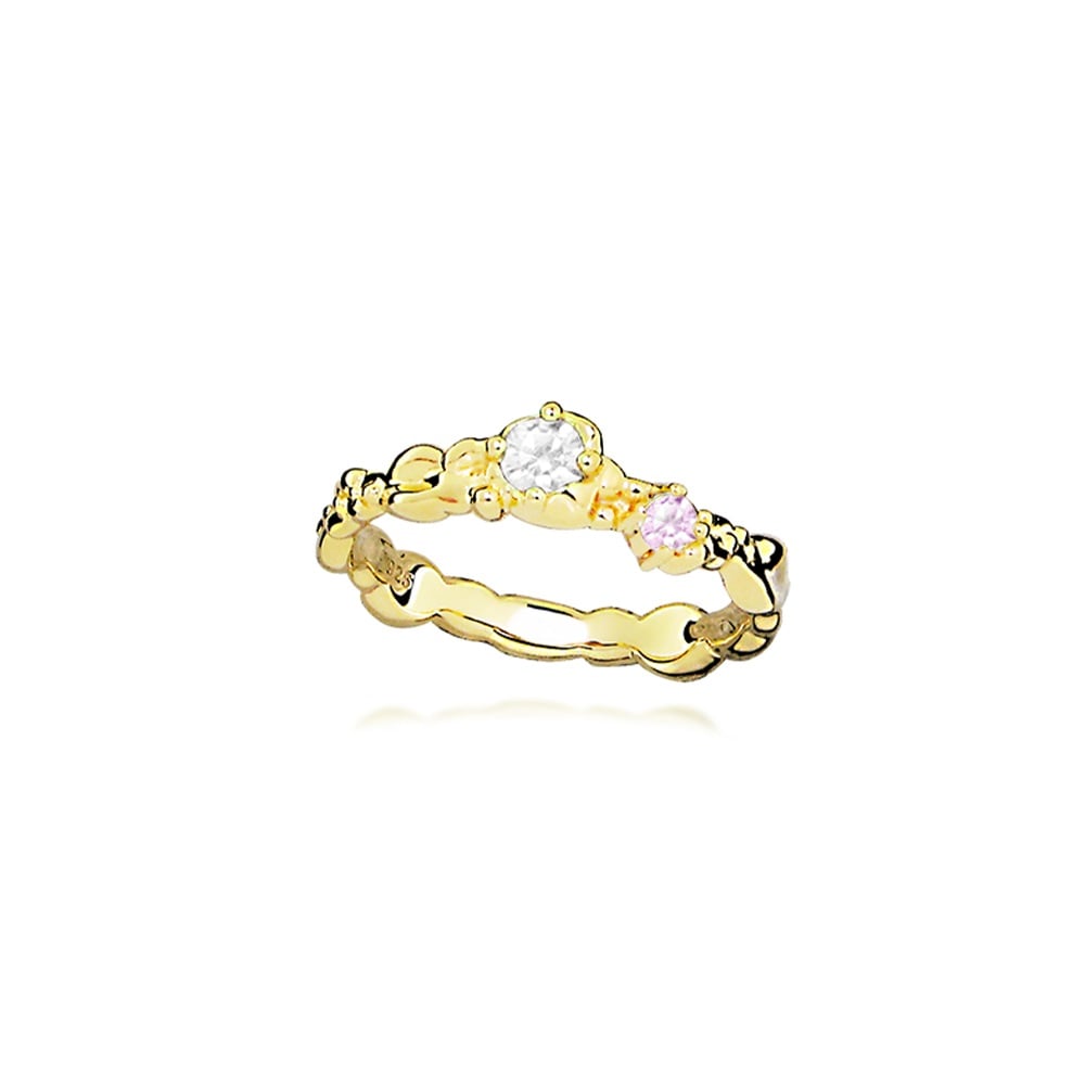 Goddess ring - Forgyldt fra Lush Lush Jewelry