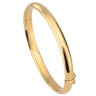 Klassisk armring 6,0/6,0 - 8 kt. Guld fra Gold Essentials by Plaza