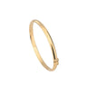 Armring Klassisk 5,0/6,0 - 14 kt. Guld fra Fine Essentials by Plaza