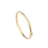 Klassisk armring 4,0/6,0 - 8 kt. Guld fra Gold Essentials by Plaza