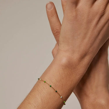 Lola armbånd - Forgyldt fra Enamel