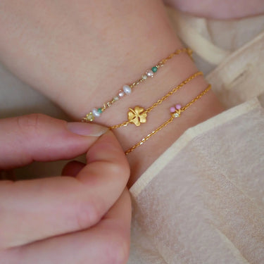 Lucie armbånd - Forgyldt fra Enamel