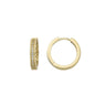 Victorian creoler 13mm - 8 kt. fra Gold Essentials by Plaza