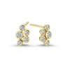 Bubbles Ørestikker m. 0,28 ct. W/SI - 14 kt. Guld fra Nuran