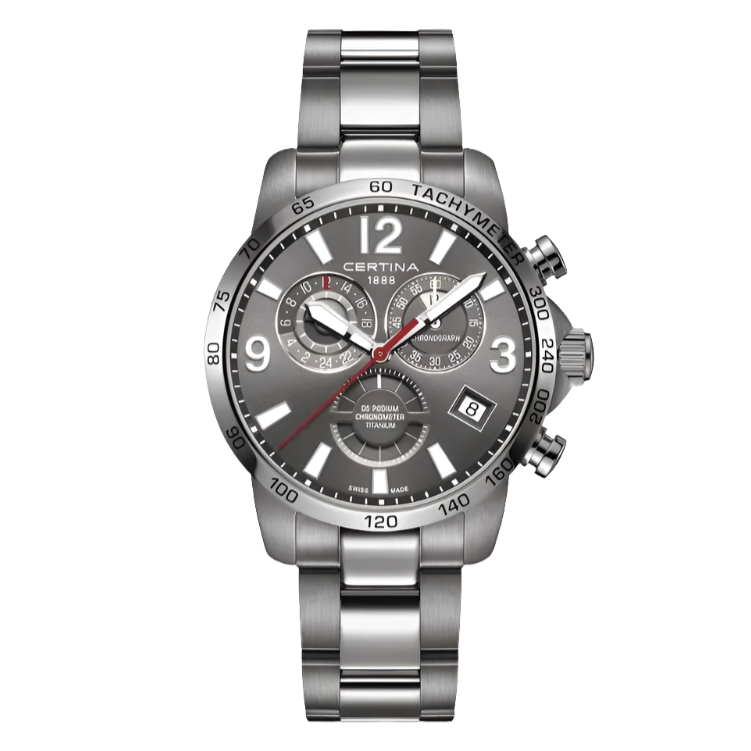 DS PODIUM CHRONOGRAPH GMT fra Certina