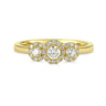 Cordelia ring 0,41 ct - 14 kt. Guld fra Nuran
