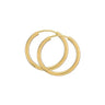 Creoler 1,5/20 mm - 14 kt. Guld fra Fine Essentials by Plaza