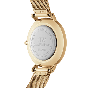 Petite Evergold 32 mm - Guld/Hvid fra Daniel Wellington