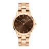 Iconic Link Ur 36 mm - Guld/Amber fra Daniel Wellington