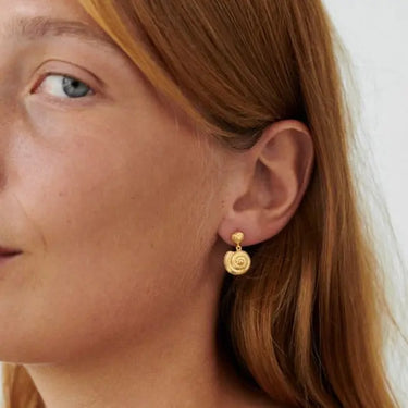 Reef Øreringe - Sølv fra Pernille Corydon