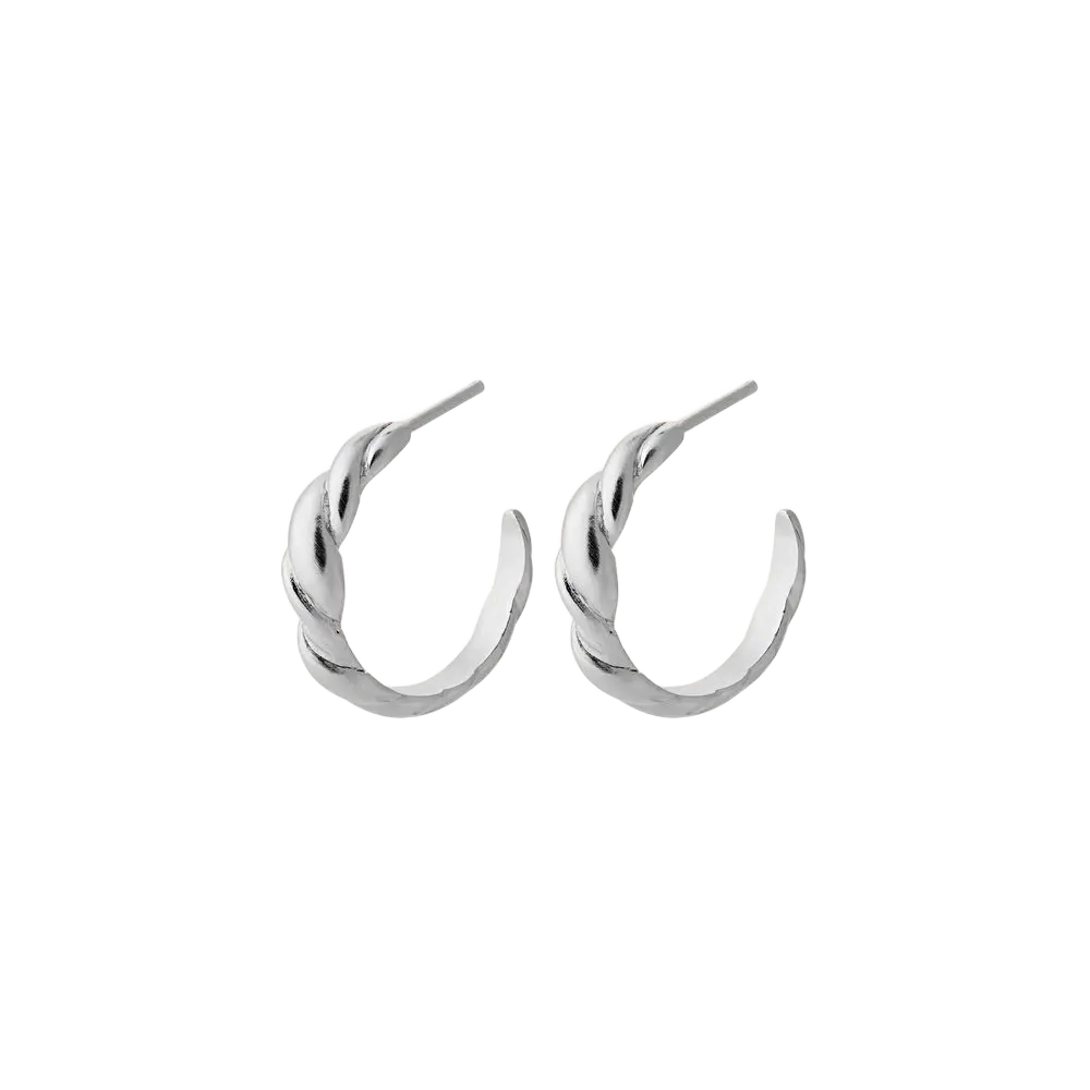Hana Earrings øreringe - sølv fra Pernille Corydon
