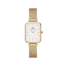 Quadro Evergold 20x26 mm - Guld/Hvid fra Daniel Wellington