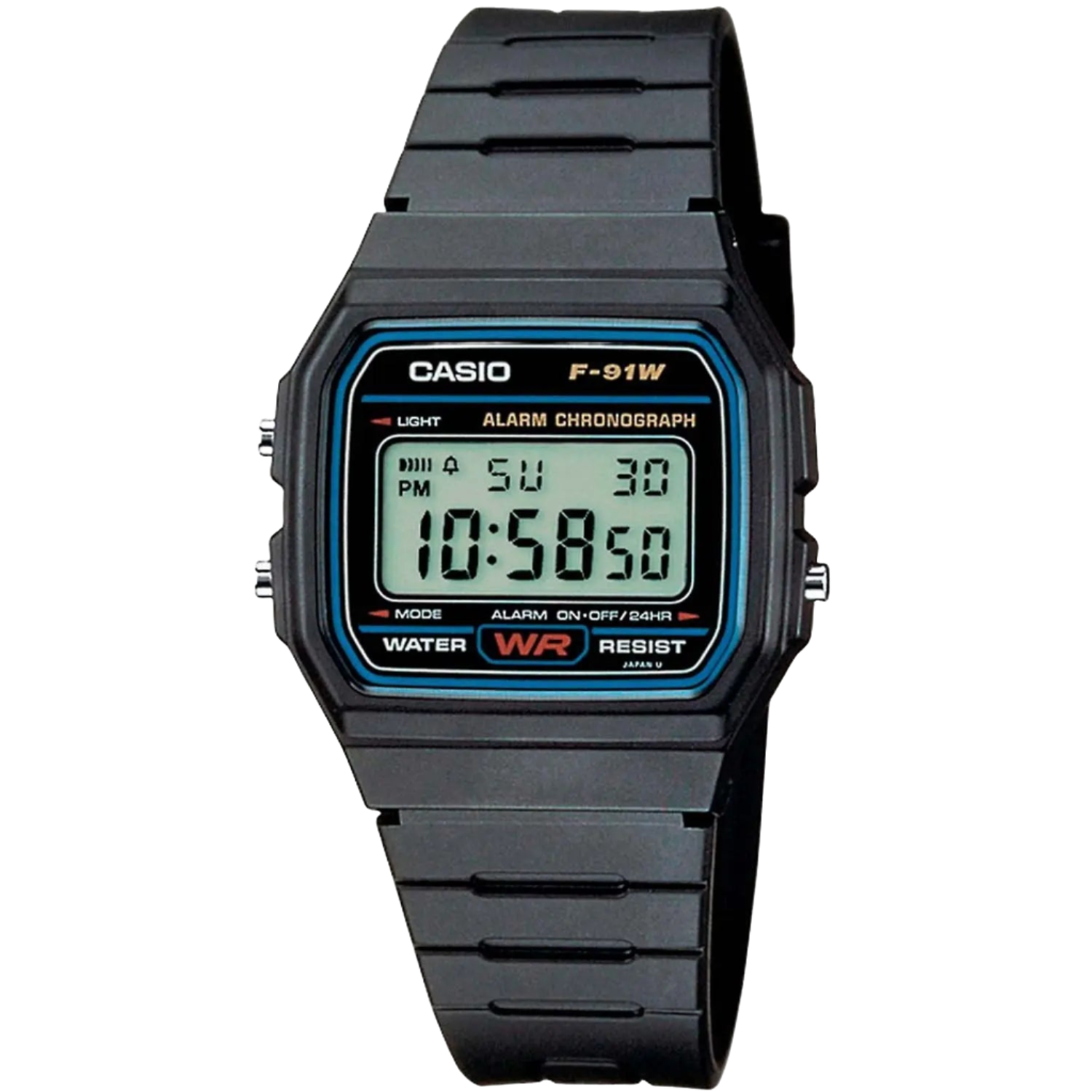 Classic F-91W-1YER fra Casio