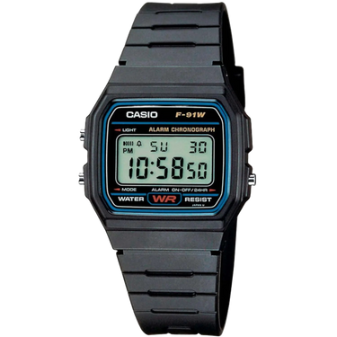 Classic F-91W-1YER fra Casio