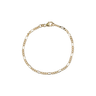 Figaro 0,85/18,5 armbånd - 8 kt. Guld fra Gold Essentials by Plaza