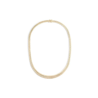 Geneve collier 1 rk/42 cm m. forløb - 14 kt. Guld fra Fine Essentials by Plaza