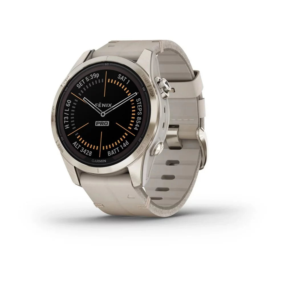 fenix® 7S Pro – Sapphire Solar Edition 010-02776-30 fra Garmin