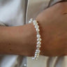 Moonestone pearl armbånd - Forgyldt fra Lush Lush Jewelry
