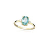 Ocean ring - 8 kt. fra Gold Essentials by Plaza