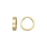 Gold creoler 13mm - 8 kt. fra Gold Essentials by Plaza