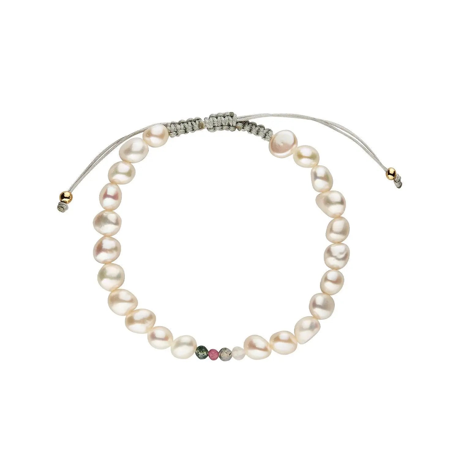 Pearl color armbånd - Forgyldt fra Lush Lush Jewelry