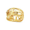 Nature ring m. 0,12 ct. W/VS - 14 kt fra Nuran