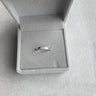 Ring brilliant 0,11ct W-s - 14 kt. fra Nuran