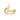 L Alphabet Ring - Forgyldt
