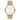 NativeR // 32mm // Gold // Gold 5-Link // White Dial fra Nordgreen