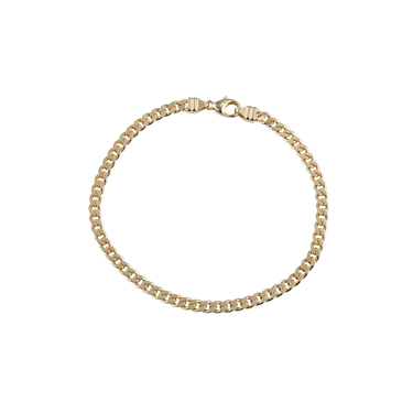 Panser Facet armbånd 1,15/21 - 8 kt. Guld fra Gold Essentials by Plaza
