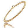 Panser Facet armbånd 1,35/18,5 - 8 kt. Guld fra Gold Essentials by Plaza