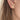 Petit Love Heart Mocha Enamel - Forgyldt