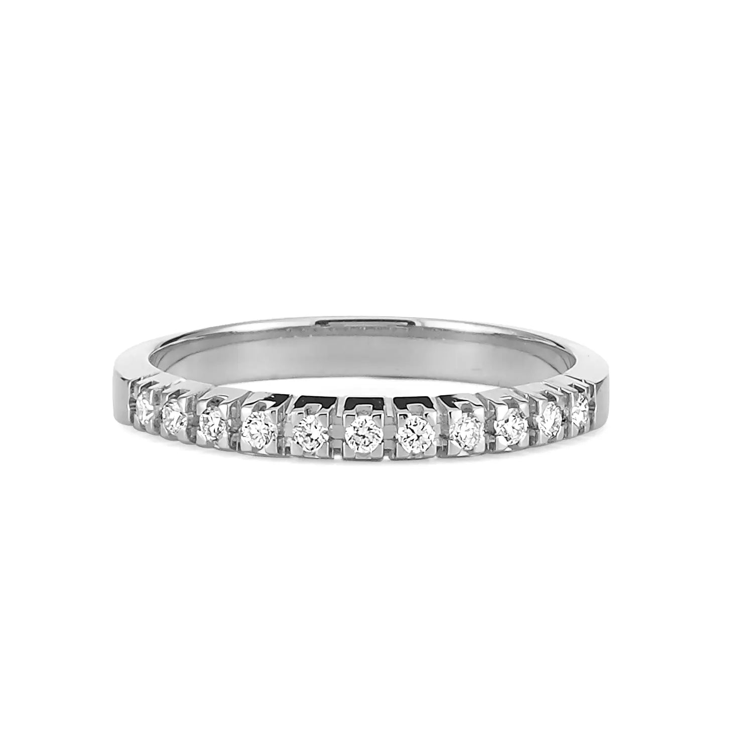 Emilie ring 0,17 ct. - 14 kt. Hvidguld fra Diamond Essentials by Plaza