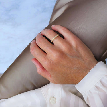 Emilie ring 0,17 ct. - 14 kt. Guld fra Diamond Essentials by Plaza