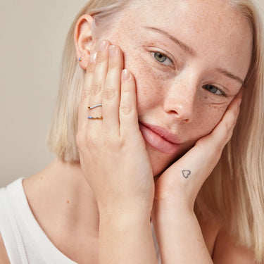 Sway ring - Forgyldt fra Enamel