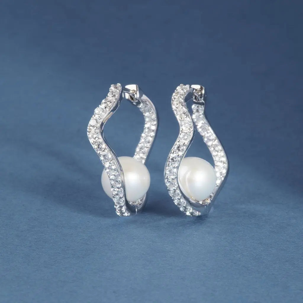 Ponza øreringe - Sølv fra Sif Jakobs Jewellery