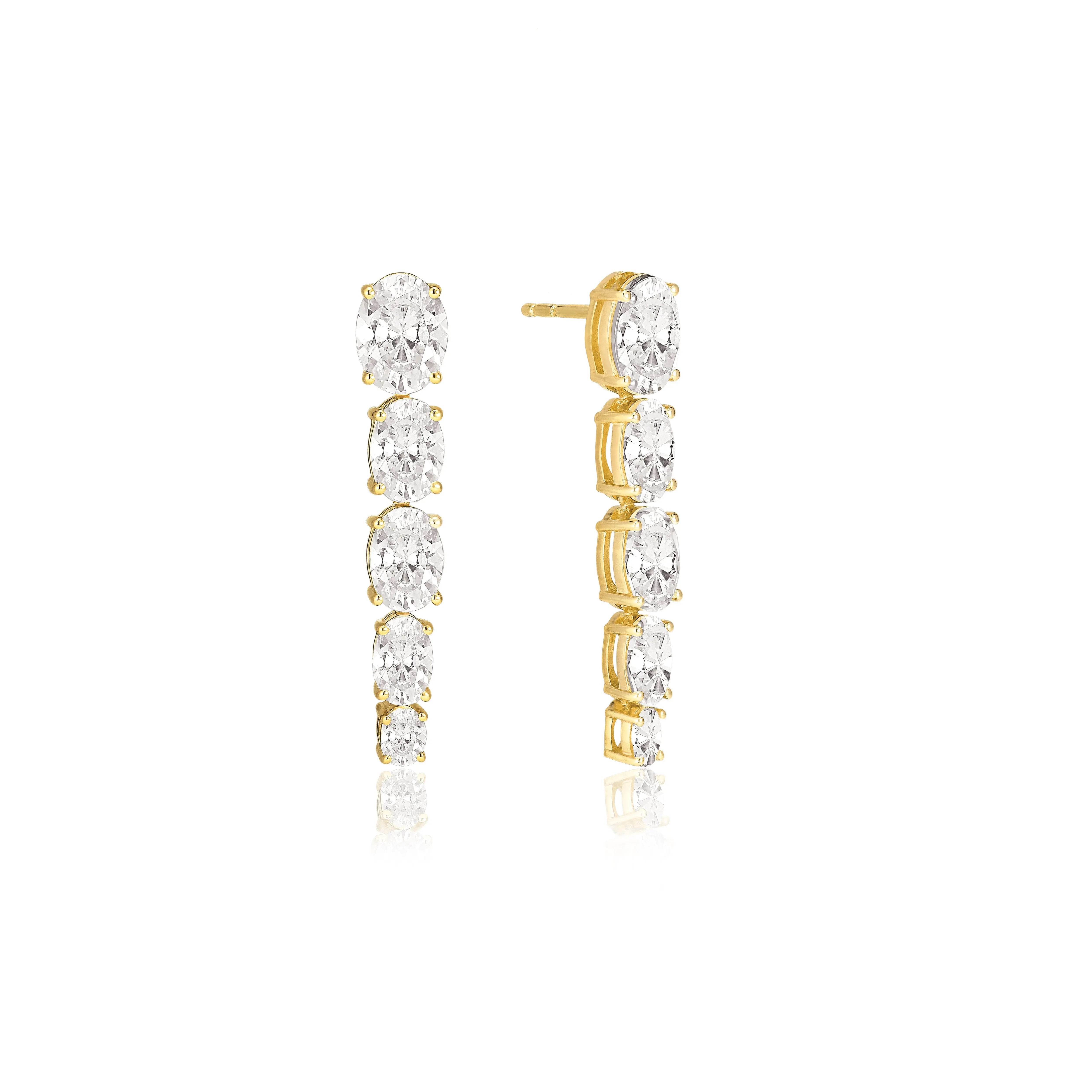 ELLISSE LUNGO CINQUE EARRINGS fra Sif Jakobs Jewellery