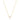 Ivrea Tre halskæde - Forgyldt fra Sif Jakobs Jewellery