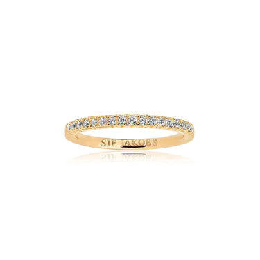 Ellera Ring - Forgyldt fra Sif Jakobs Jewellery