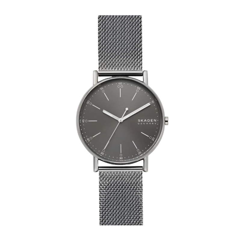 Signatur ur - Gunmetal/grå fra Skagen