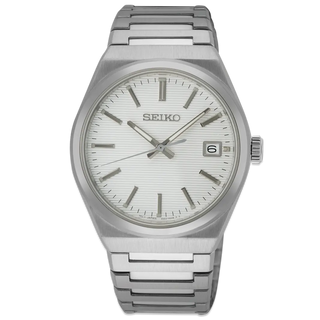 Quartz ur - Sølv/blå fra Seiko